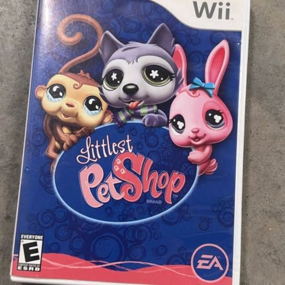 Littlest Pet Shop Nintendo Wii 2008 CIB Complete w/ Manual EA Games